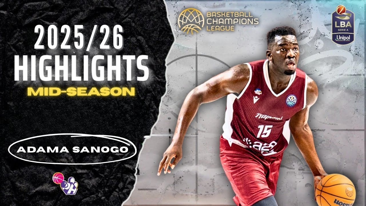 Adama Sanogo Mid-SZN Highlights 2025/26 || Italy Serie A & Champions League || Trapani Shark