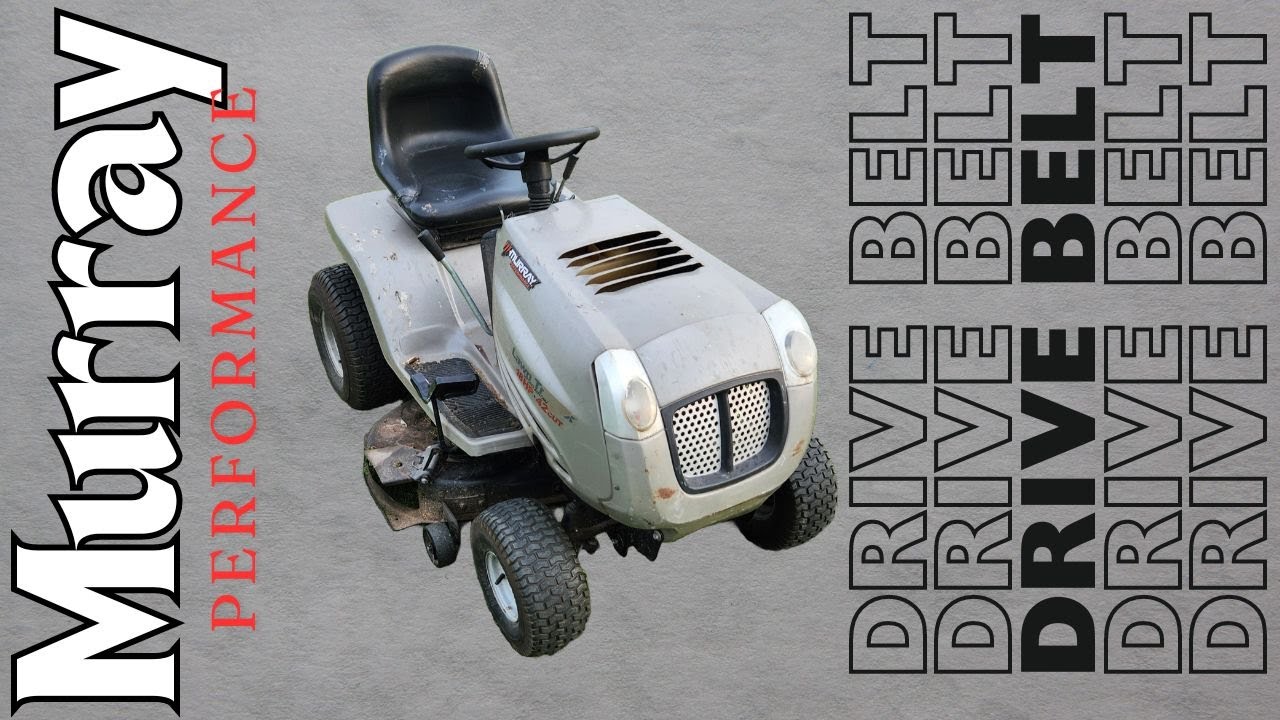 Murray Lawn Tractor - Drive Belt Replacement