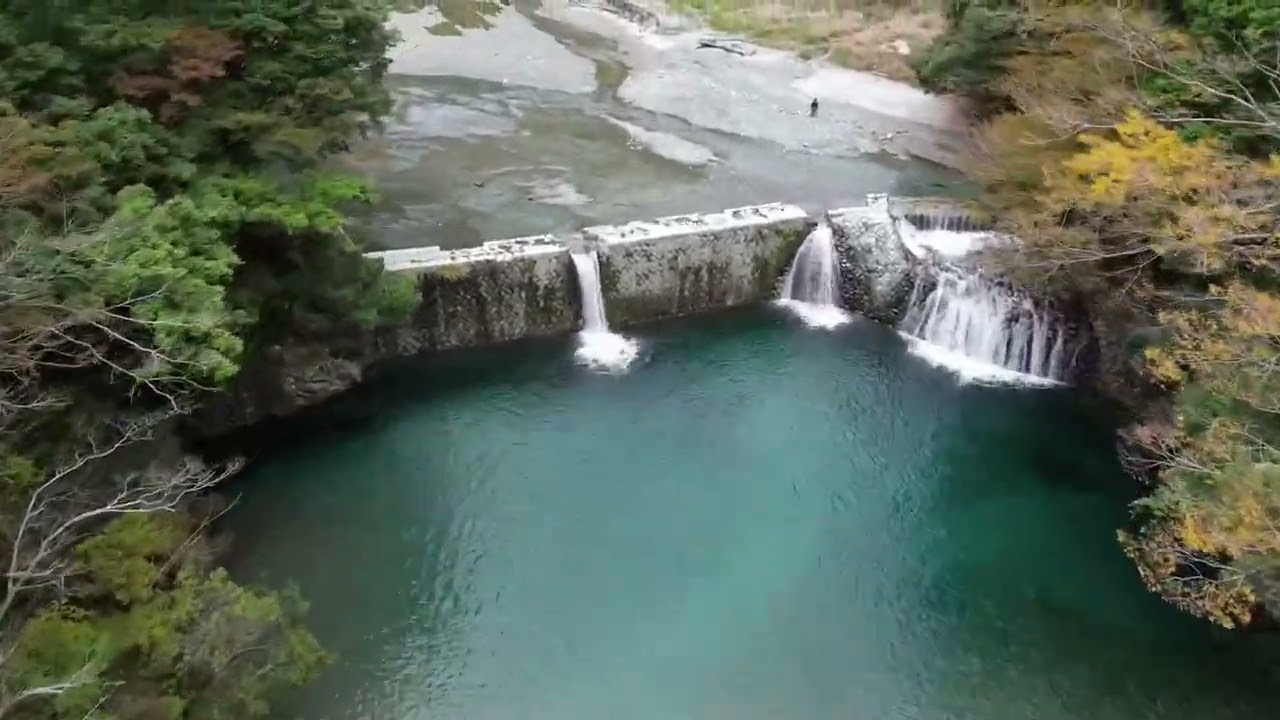 丹沢湖、玄倉川からユーシン渓谷への道