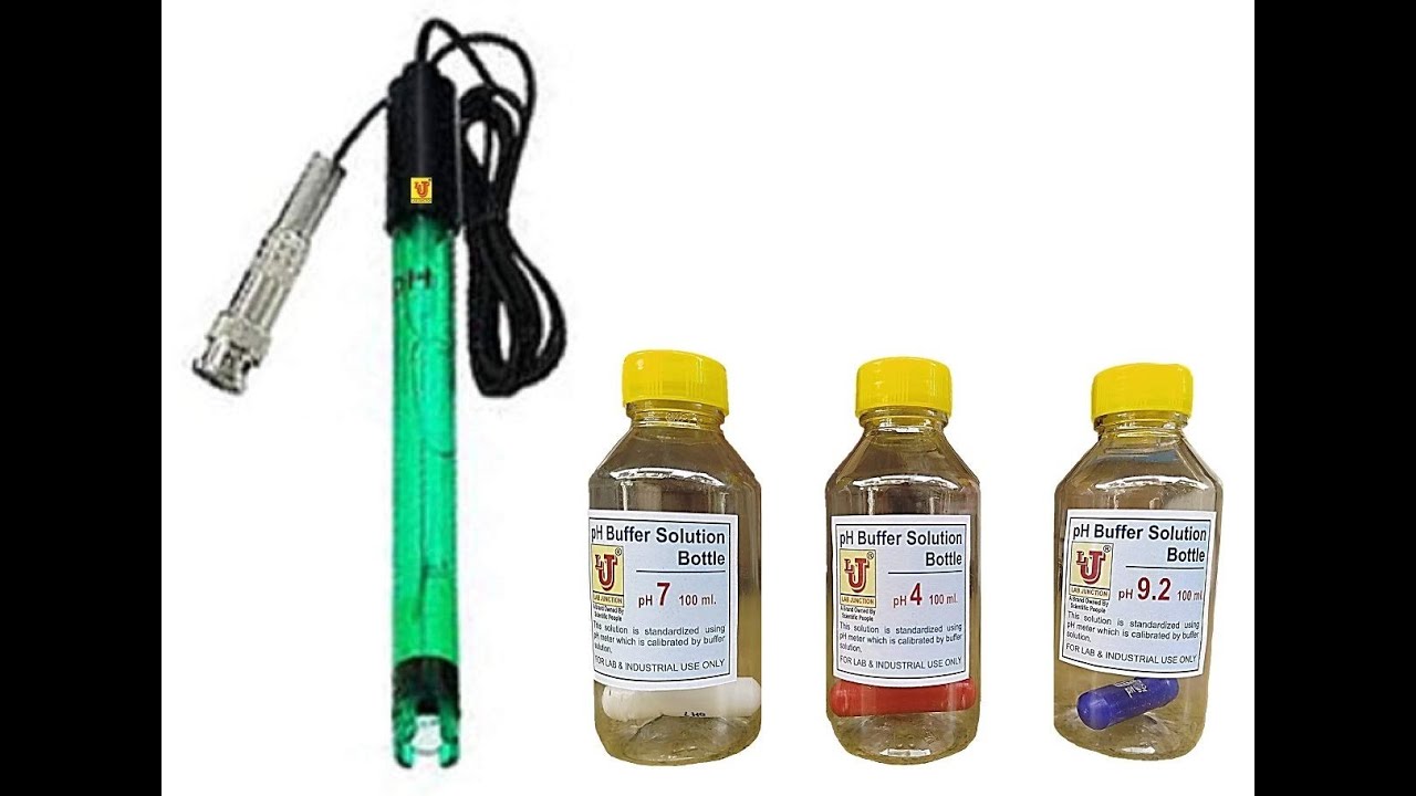 LJ-102 (c) Lab Junction pH Combination Electrode, Epoxy Body pH Combination Electrode with C. B.