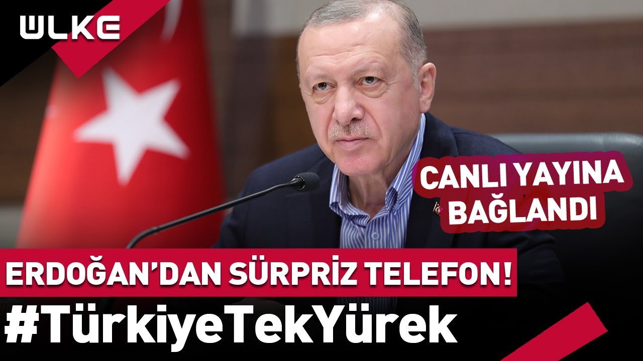 #TürkiyeTekYürek Kampanyası! Erdoğan: Gelecek Her Kuruş Depremzedelerimiz İçin Kullanılacak