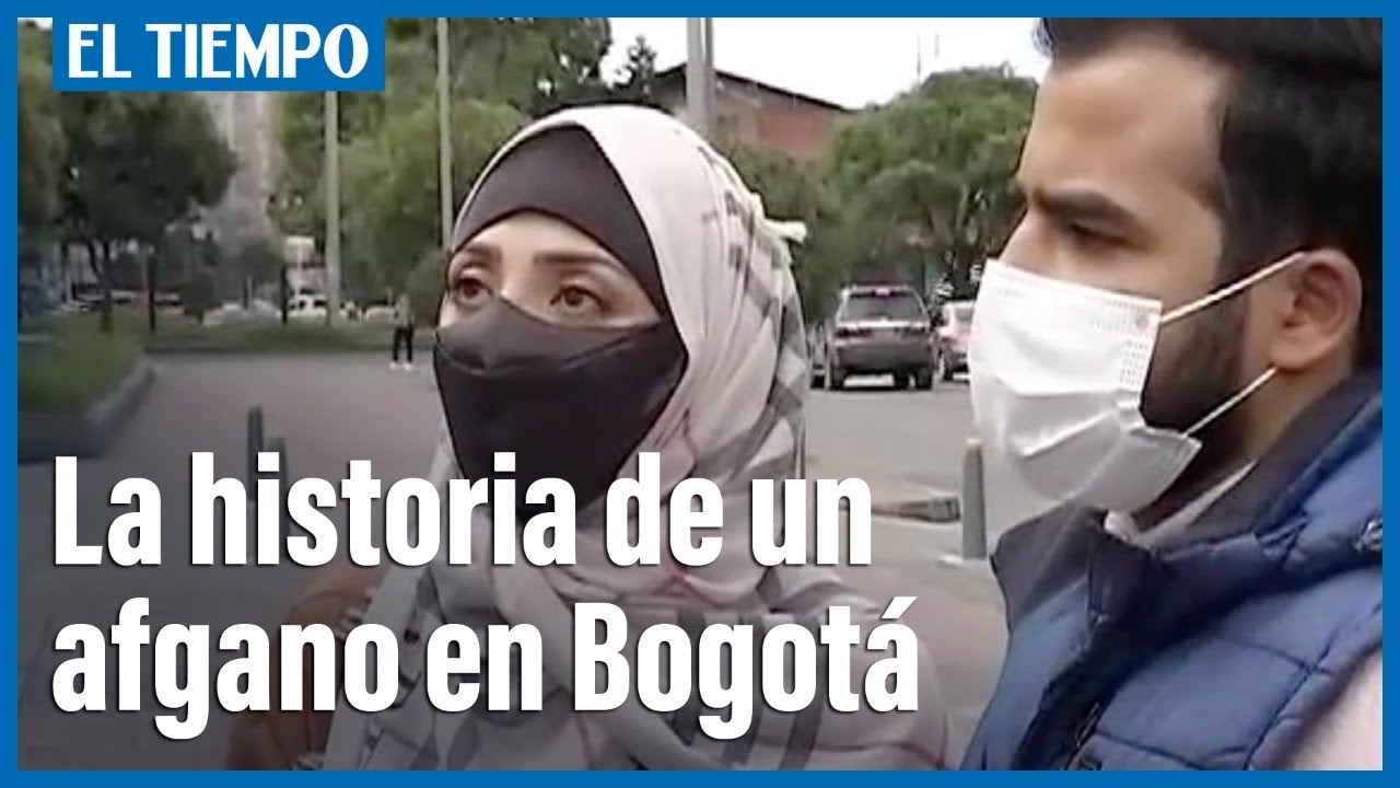 Abdul Aziz Shakeri, un ciudadano afgano que llegó a Bogotá desde hace cinco años | El Tiempo