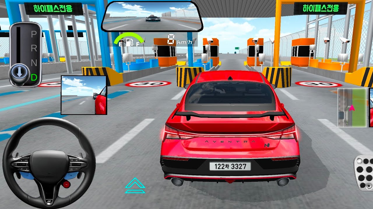 new red car 3d Driving Class android game play video || Car Game #gameplay #cargame
