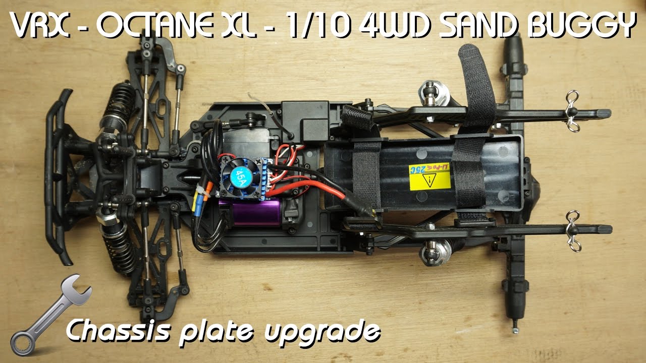 • VRX - Octane XL 1/10 4WD  - Chassis plate upgrade •