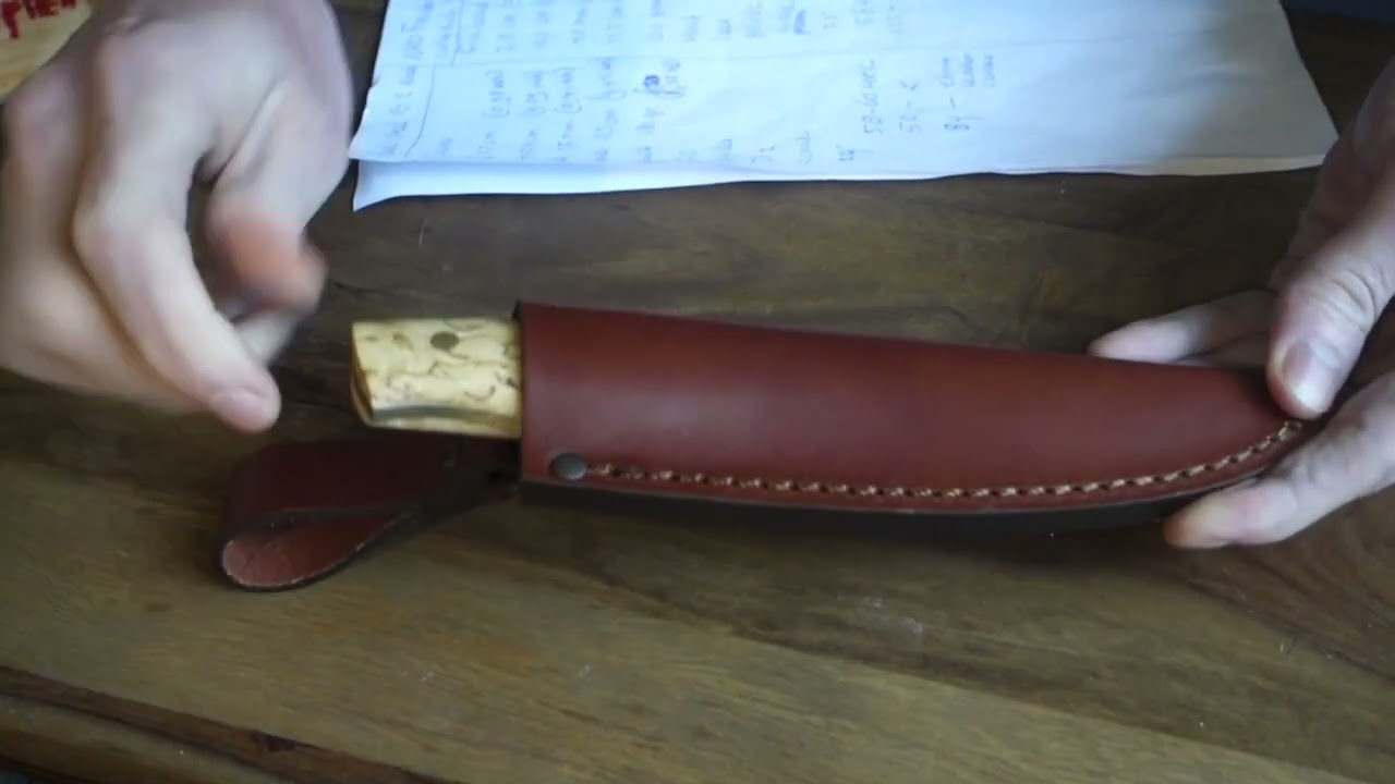 Nordic Knife Design Forester 100  Curly Birch 2001