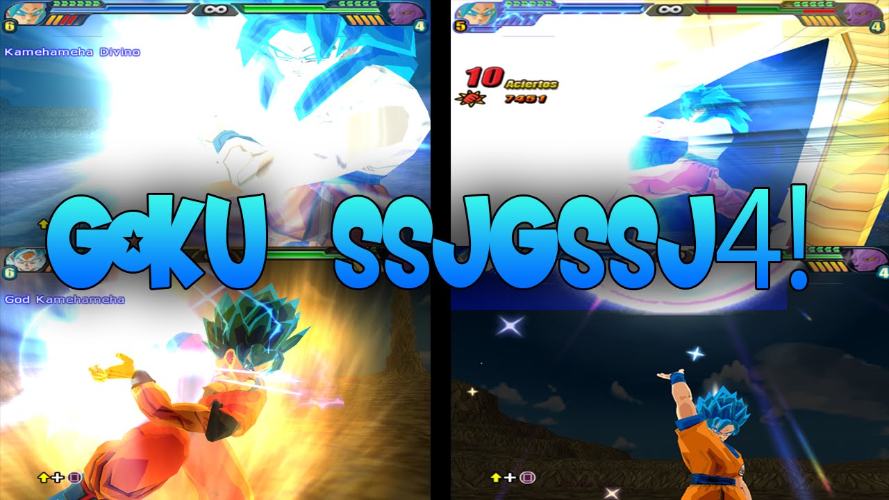 Goku SSJGSSJ4! Budokai Tenkaichi 3 Mod!~TheGokussj377【HD】