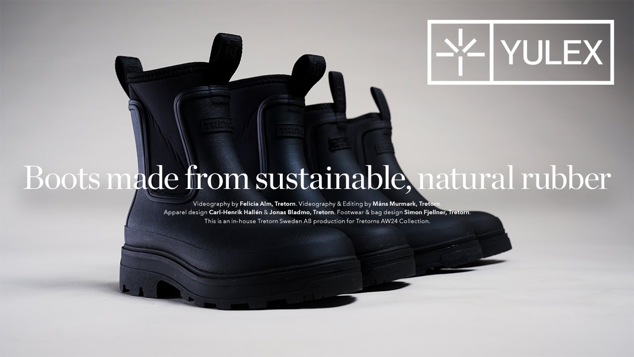 YUN & YLLIN - Boots made from sustainable, natural rubber