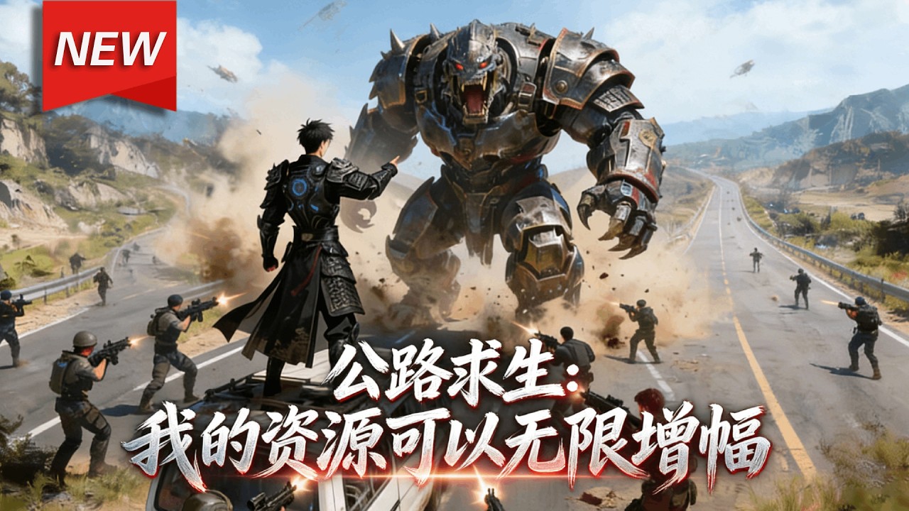 MULTISUB📢新番上线《公路求生：我的资源可以无限增幅》第1~60集丨北晨意外卷入公路求生游戏，开局自选一辆车，人手一把新手锤，搜寻一切物资。在这、众生平等！ #漫剧 #破晓动漫社
