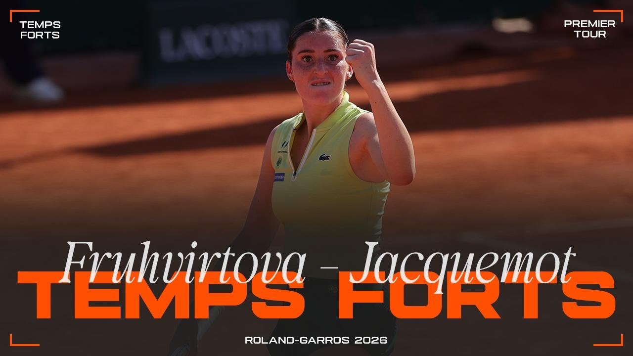 Elsa Jacquemot brille au 1er tour - Temps Forts | Roland-Garros 2026