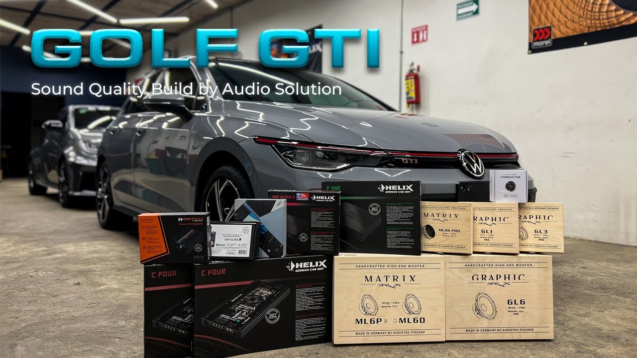VW Golf GTI 2025 – High-End Sound Quality Build by Audio Solution