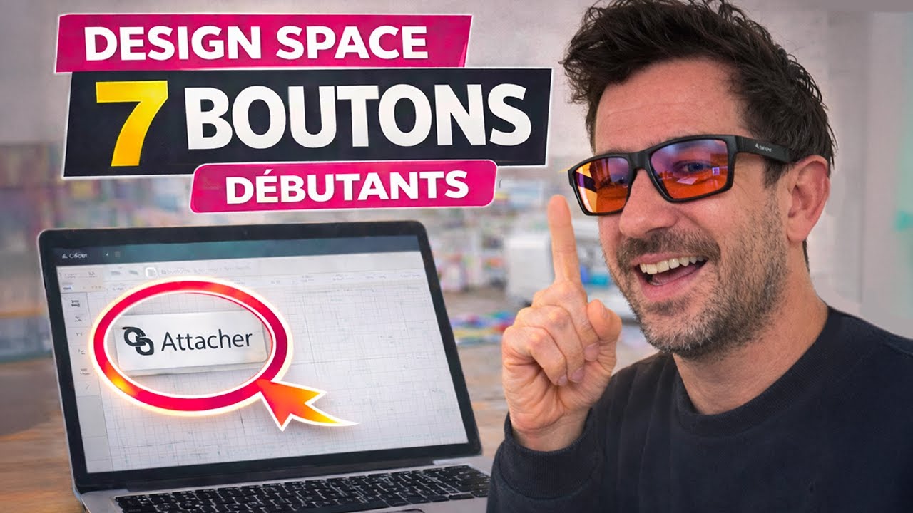 Cricut Design Space : 7 boutons essentiels (spécial débutants)