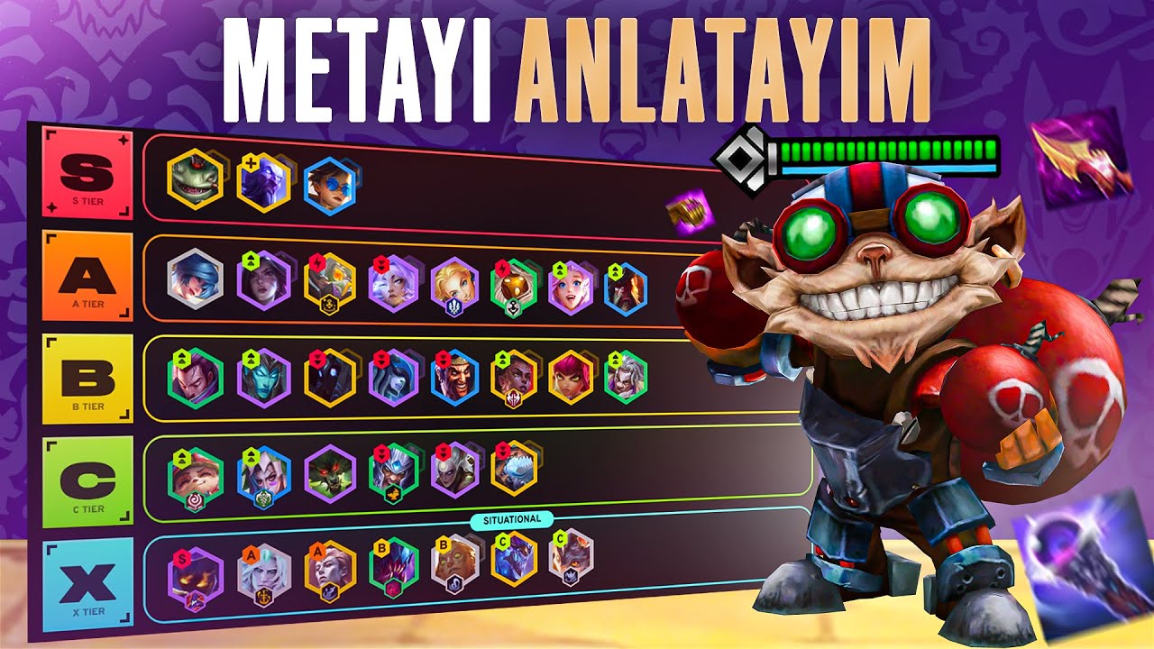 BEN SİZE Bİ METAYI ANLATAYIM - LoL Taktik Savaşları