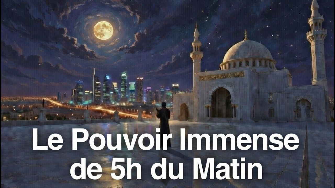 Le Secret des 5 Heures du Matin : Pourquoi Allah t’Appelle à Cette Heure 🌙