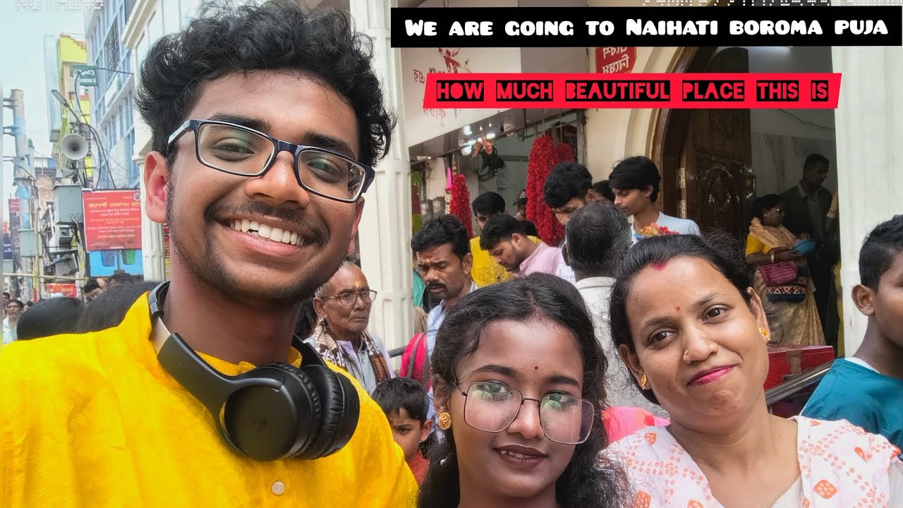 Me with my family going to Naihati boroma mandir#viralvlogs#viralvideo#naihatiboroma❤️🤗✌️💖
