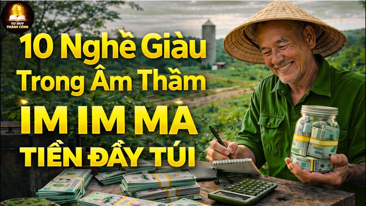 10 nghề “giàu trong im lặng” kiếm tiền tỷ nhưng ít ai biết