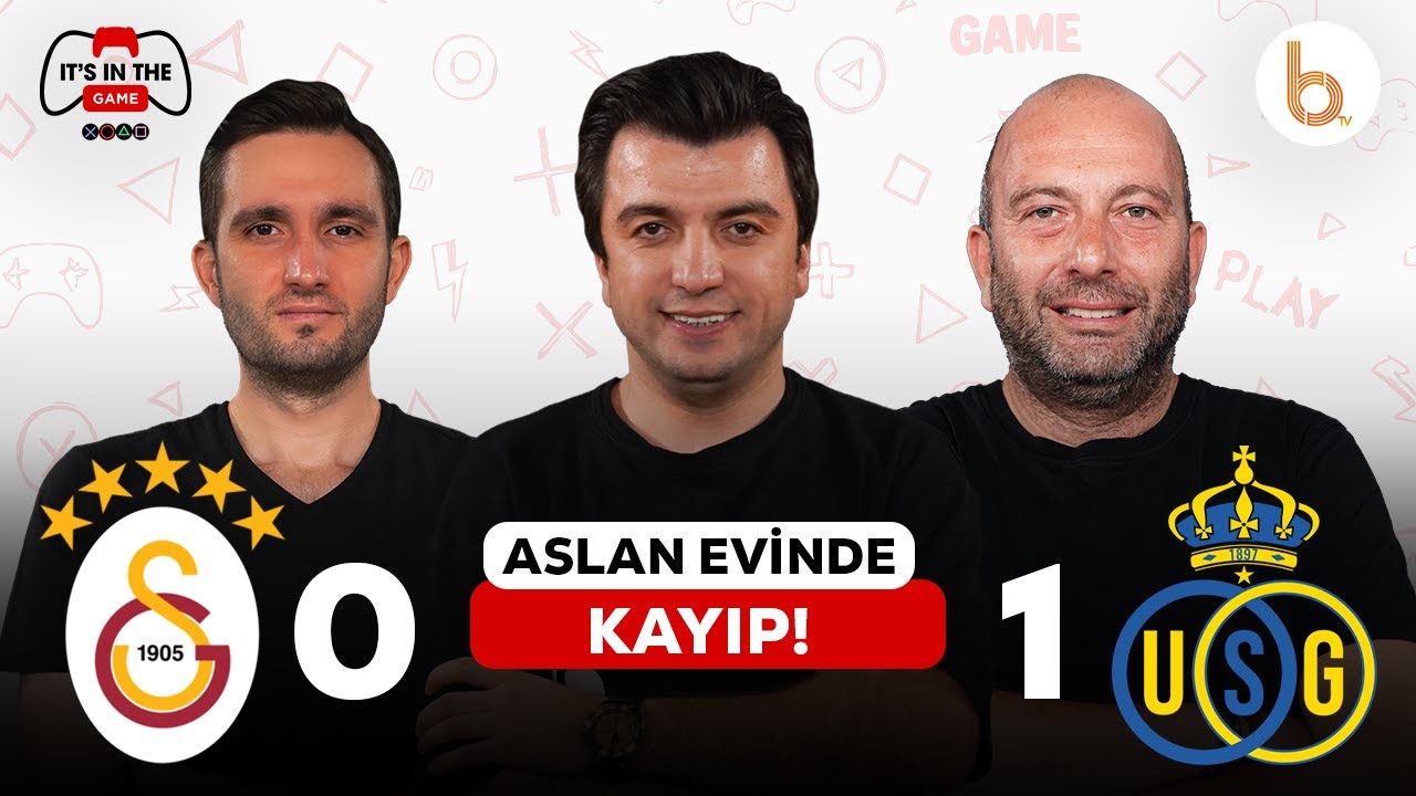 Galatasaray 0-1 Saint-Gilloise Ma&ccedil; Sonu | Bışar &Ouml;zbey, G&ouml;khan Din&ccedil; ve Samet S&uuml;ner