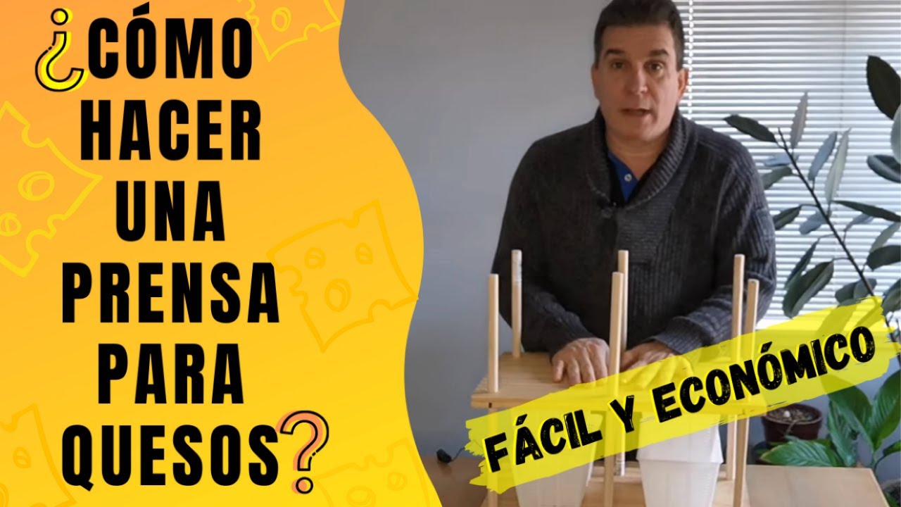 Hazlo Tú Mismo, Como hacer una Prensa Para Quesos.