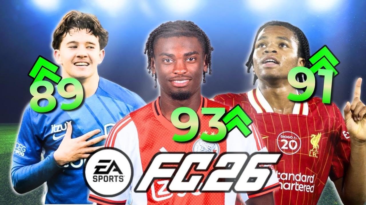 15 J&Oacute;VENES PROMESAS MENORES DE 18 A&Ntilde;OS que EST&Aacute;N ROMPIENDO el MODO CARRERA en FC 26! 😳🔥💎⚽