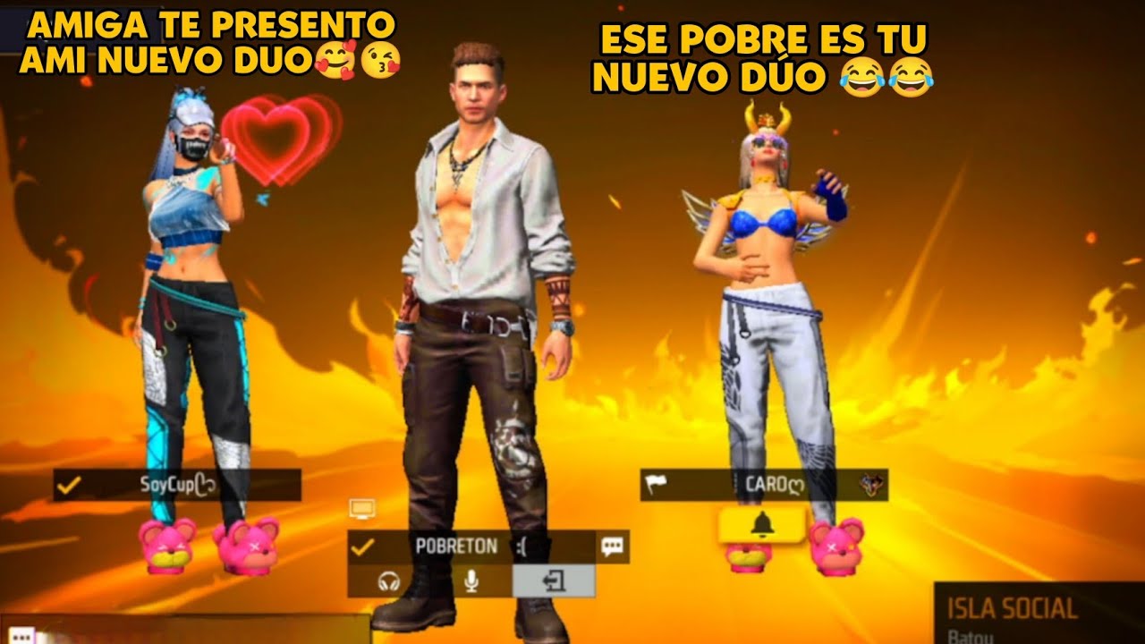 Chica cuernitos trata mal a su amiga por fijarse en  un botcito con una cuenta barata sin nada😭🤡