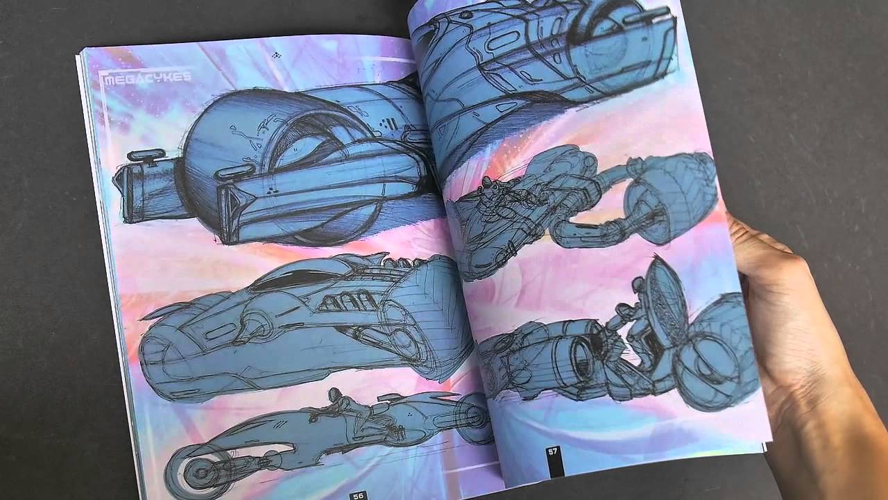 How to Draw & Design Visionary Futuristic Megacykes
