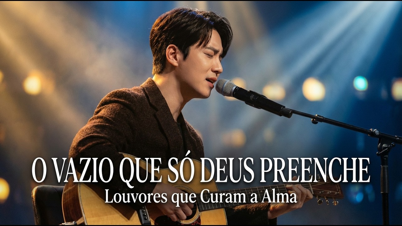 O VAZIO QUE SÓ DEUS PREENCHE/ Louvores Que Curam a Alma/ Oração Cantada/ 4k