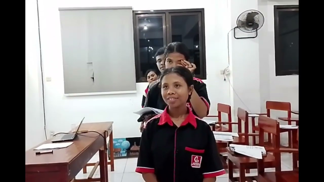 Simulasi mengajar materi sistem saraf mata kuliah Pendidikan IPA SD 
