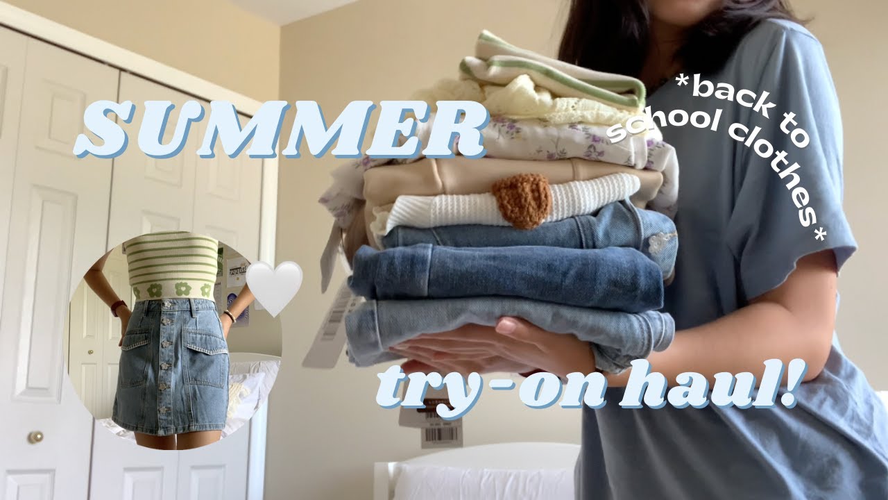 summer clothing try-on haul 2022