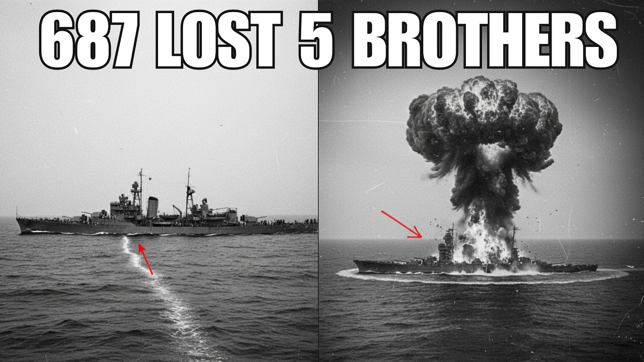 Magazine Hit USS Juneau Broke in Half in 30 Seconds — 5 Brothers Aboard
