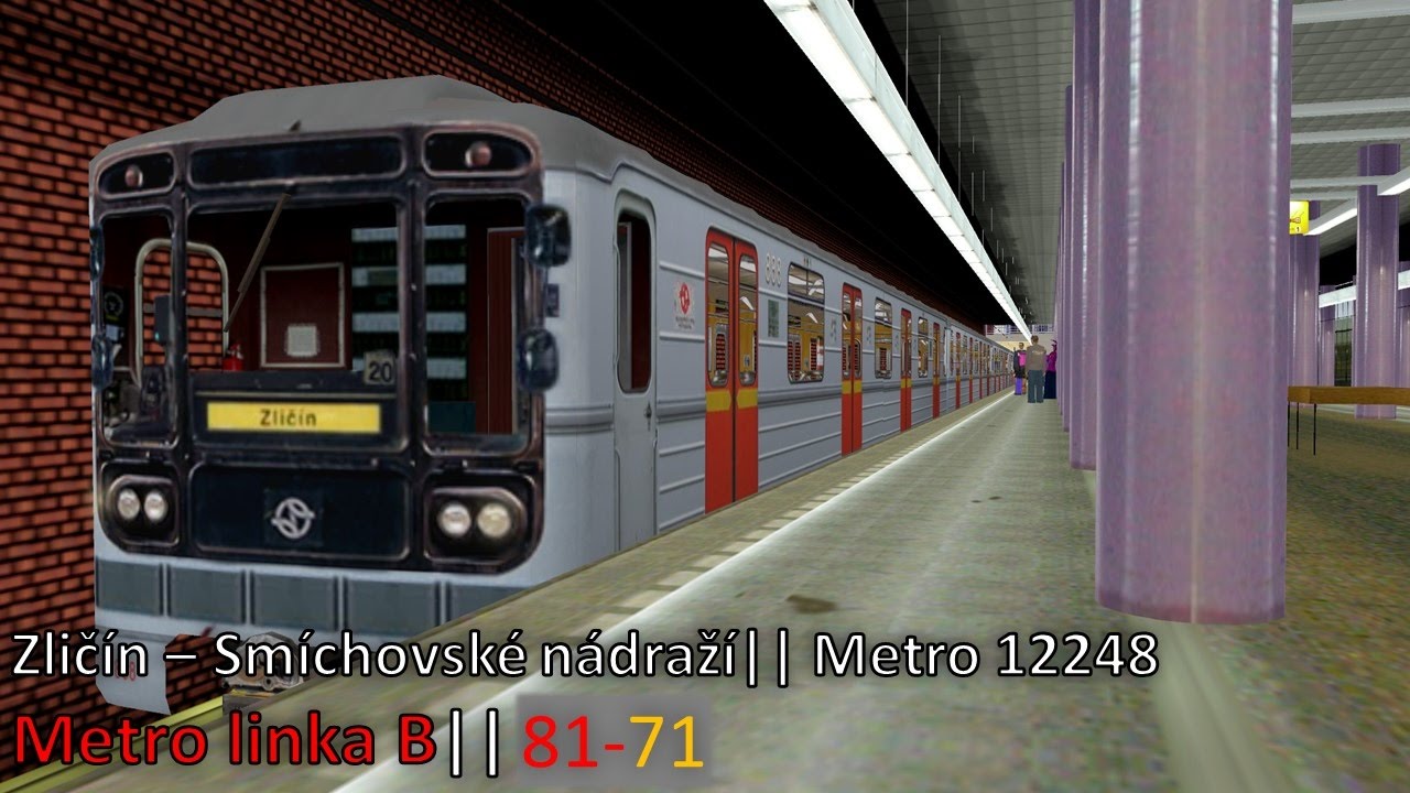 MSTS ►Pražské metro ►81-71►Linka B ►Zličín - Smíchovské nádraží ►Jackey CZ