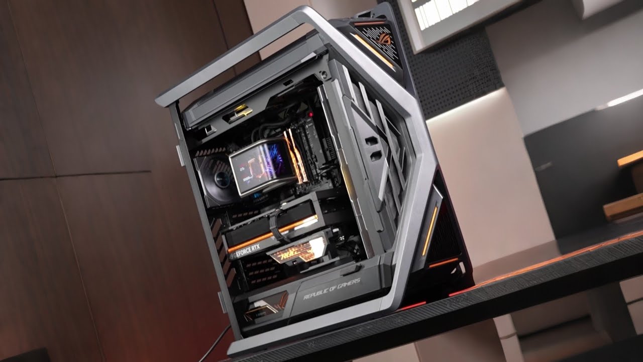 ASUS ROG Astral RTX 5090 | Ryzen 9 9950X3D | ROG Hyperion : The Next-Gen Hardware Core High End PC