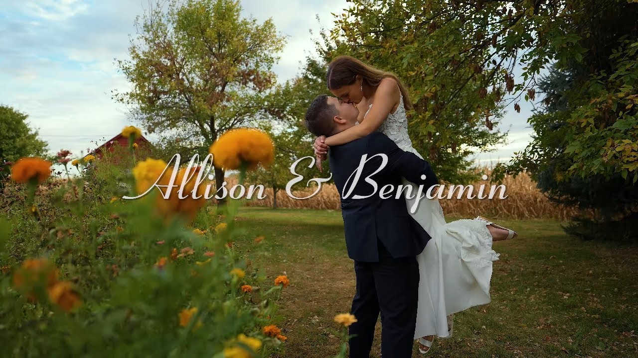 Beautiful Minnesota Barn Wedding | WEDDING FILM  | Allison & Benjamin |  Scenic Escape Barn