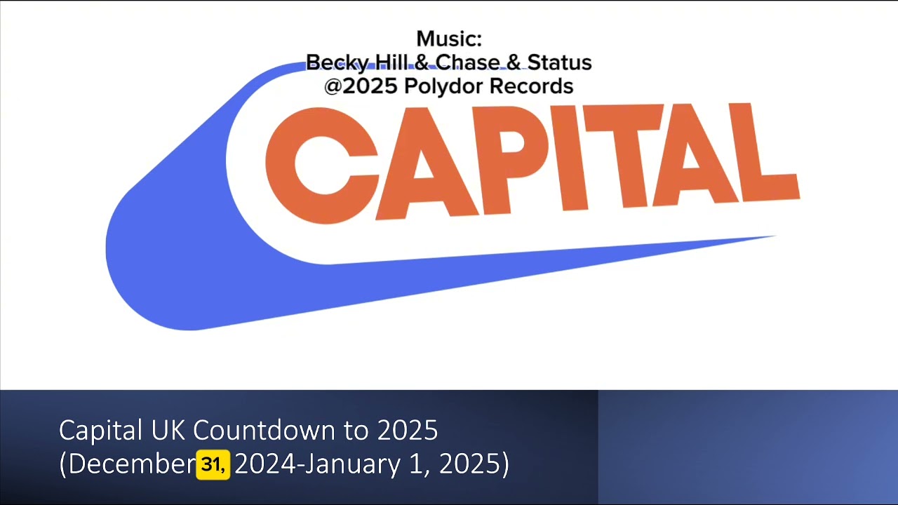 Capital UK - Countdown to 2025 (December 31, 2024-January 1, 2025)