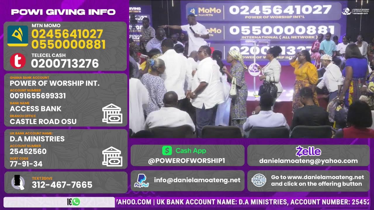 WOWW SERVICE || THANKING GOD FOR HIS RESTORATION || WEDNESDAY 11TH FEBRUARY 2026