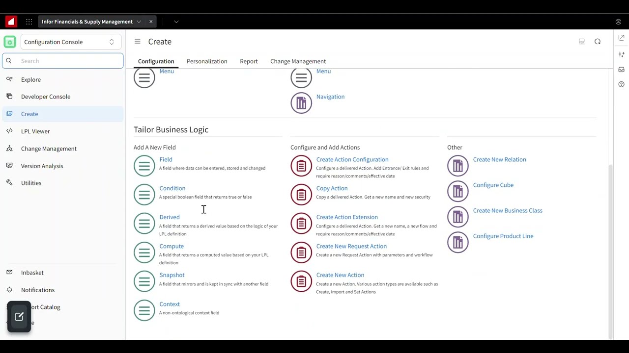 Tips & Tricks: Using Derived Fields within Infor Configuration Console