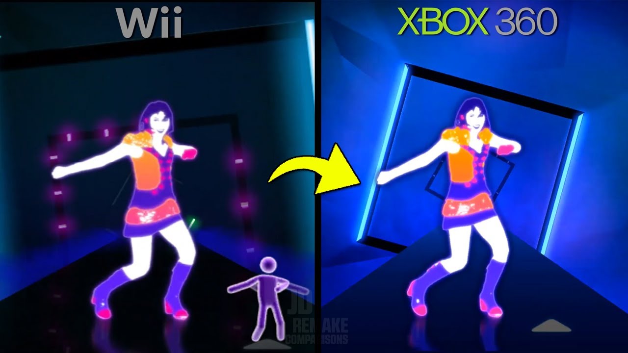 Wii VS Xbox - DANCE ALL NITE | JUST DANCE COMPARISON