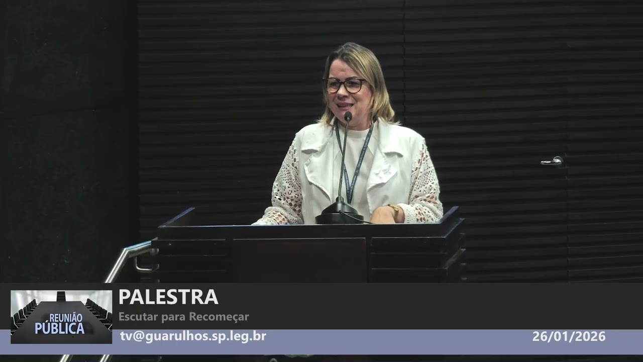 Reunião Plenária - Escutar para Recomeçar - 26/01/2026