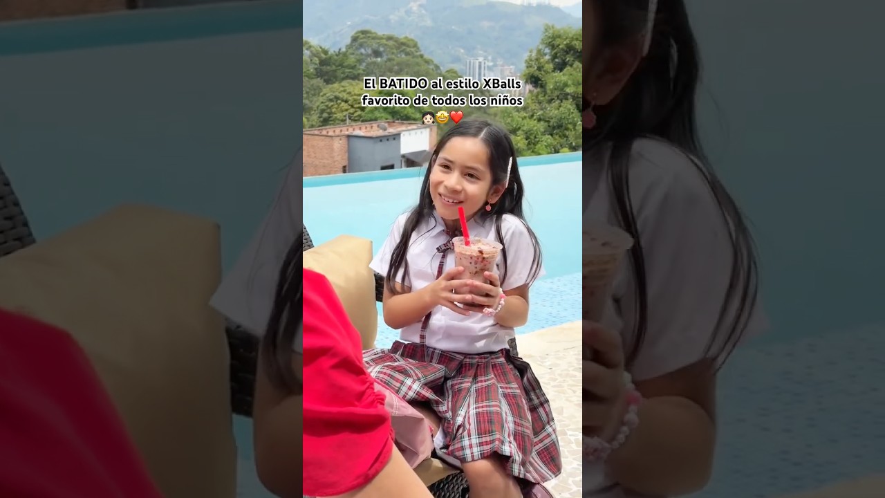 El BATIDO al estilo XBalls favorito de todos los ni&ntilde;os 👧🏻🤩❤️