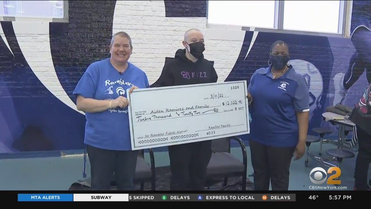 Carteret High School principal, teacher shave heads to support student with cancer