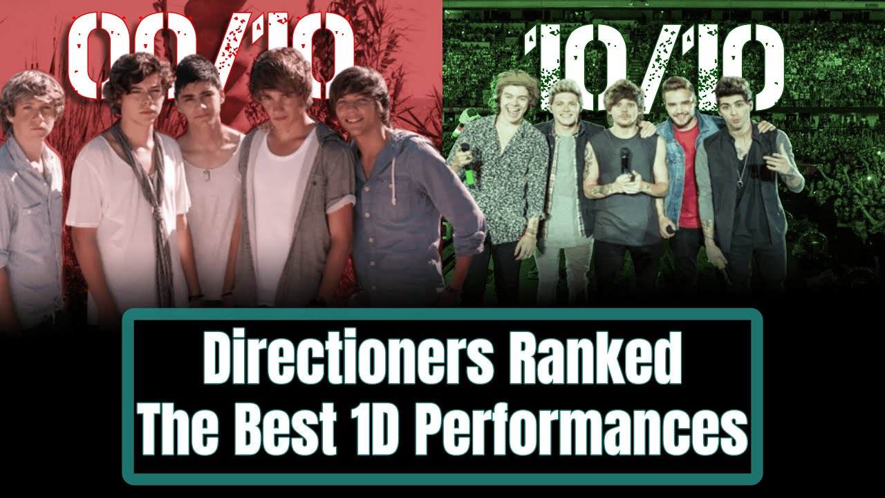 Best 1D Live Performances