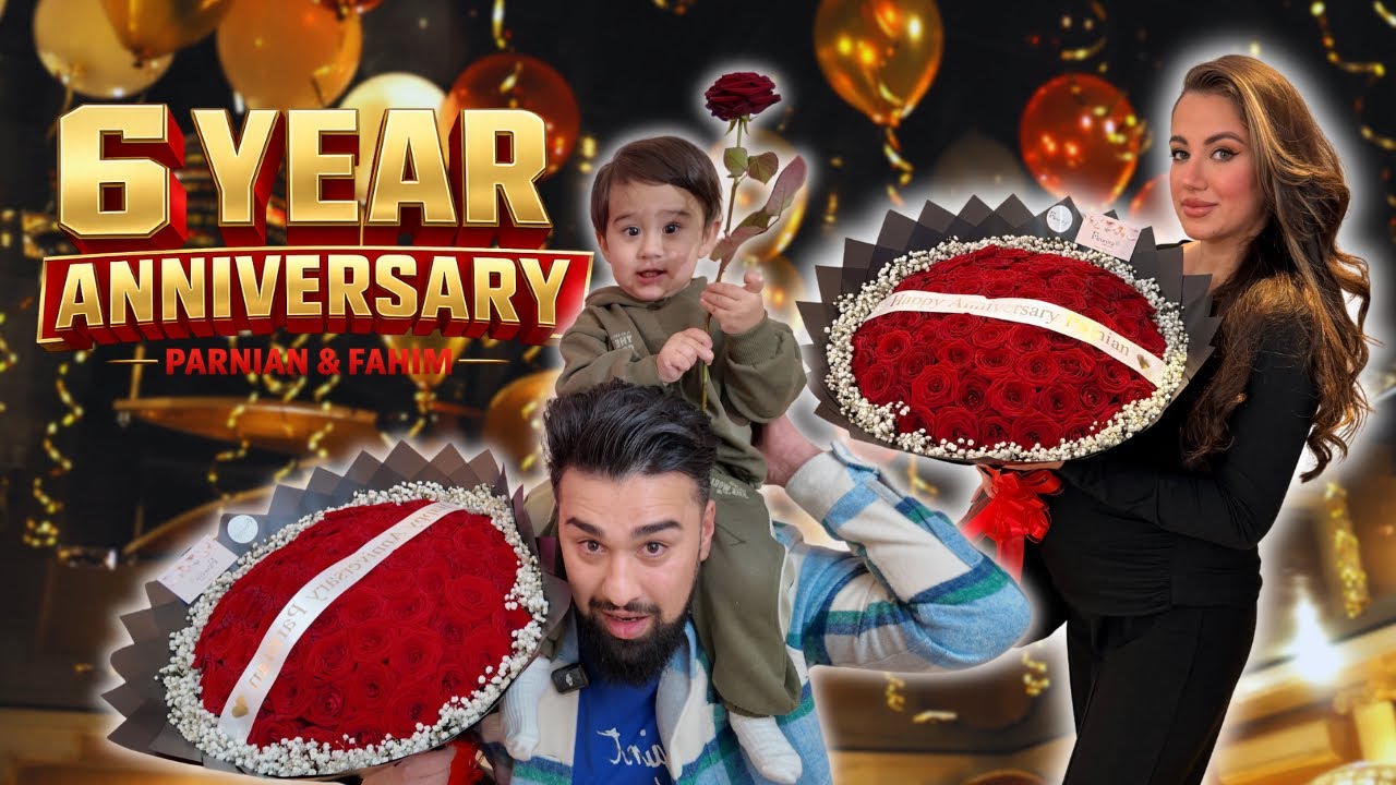Anniversary Surprise for Parnian | Parian Chooses Diyan Before New Baby | سالگرد عروسی فهیم و پرنیان
