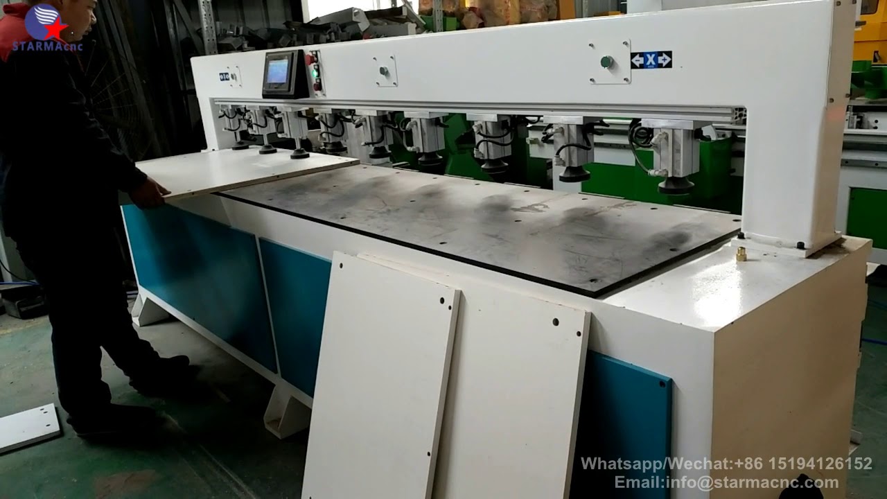 cnc Laser side hole drilling machine for wood mdf