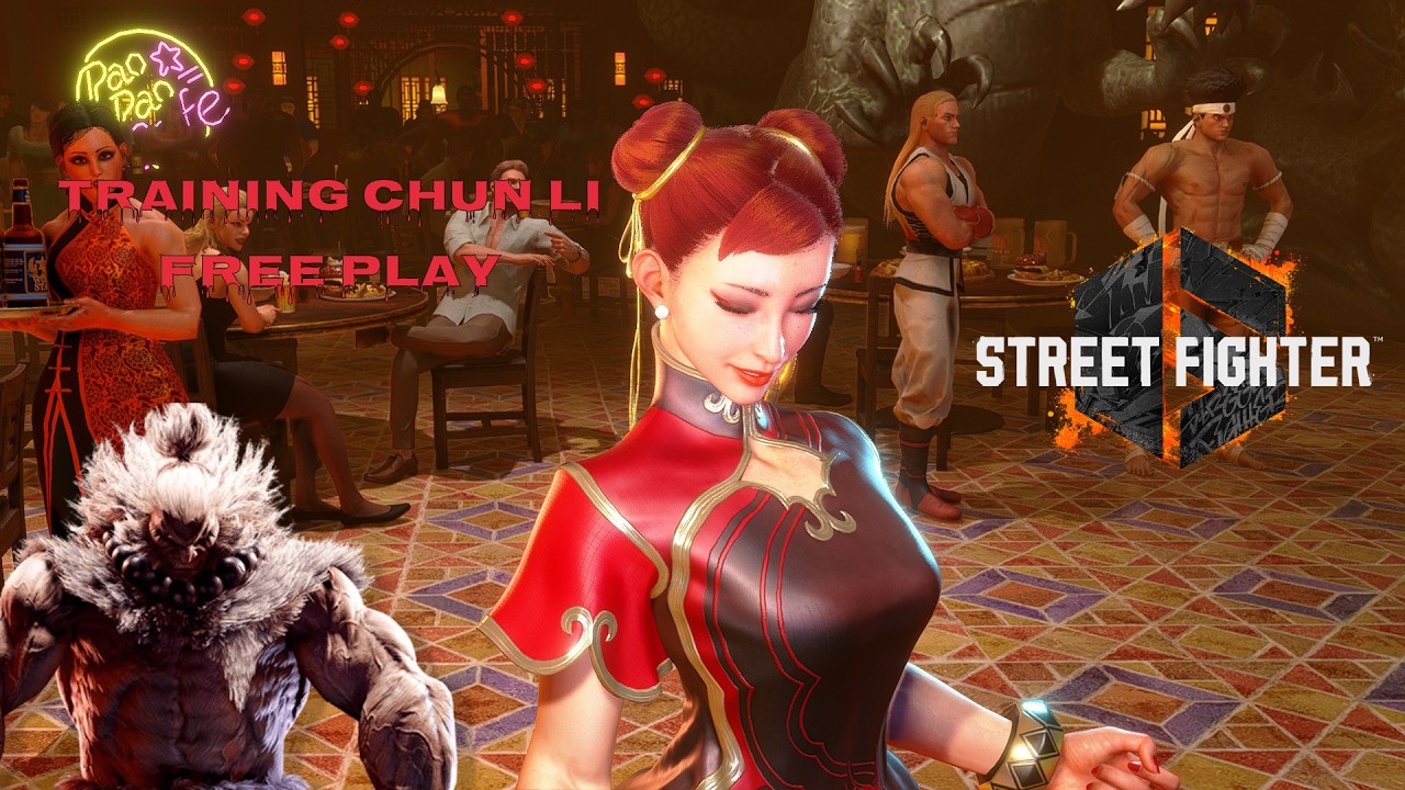 Street Fighter 6 : Training Chun li : c'est dur !