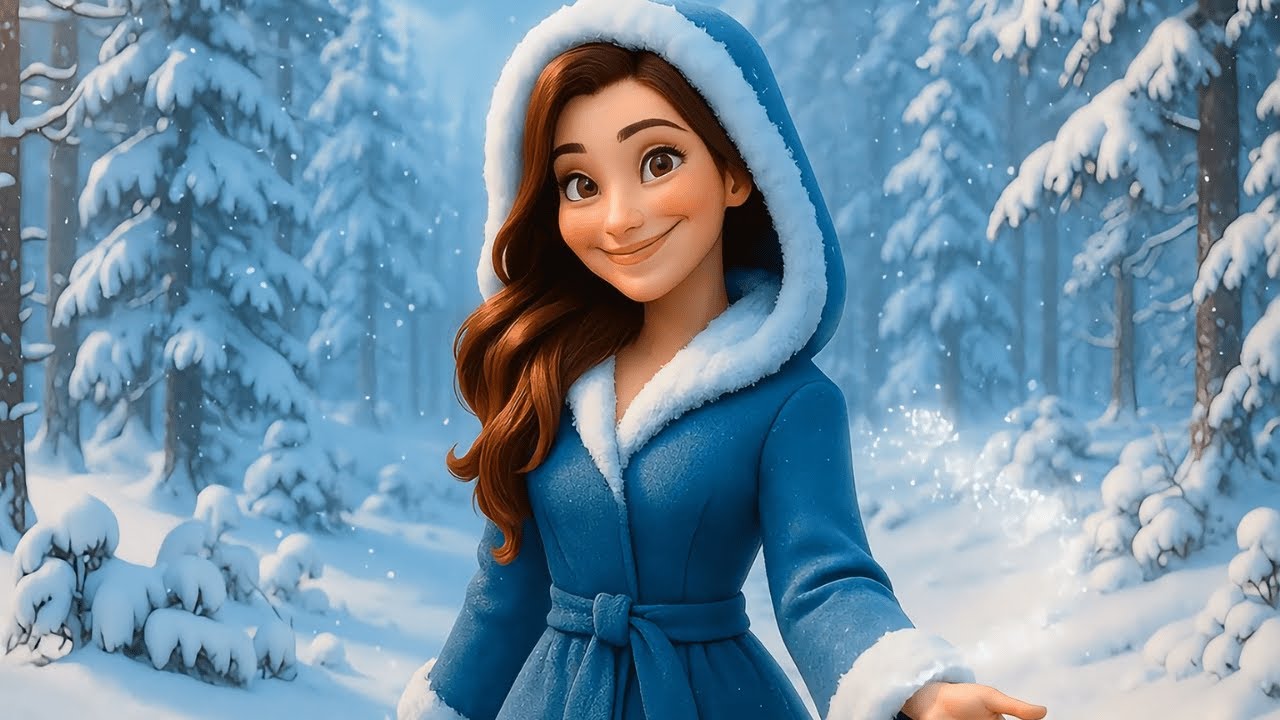 Pani Zima!❄️| Piosenka dla dzieci o zimie⛄️Wesołe Melodyjki 🐓