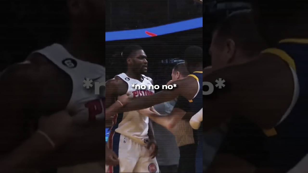They Dont Want That SMOKE With Stewart 🤬 #shorts #nba #isiahstewart #nbafight #nbafights #fights