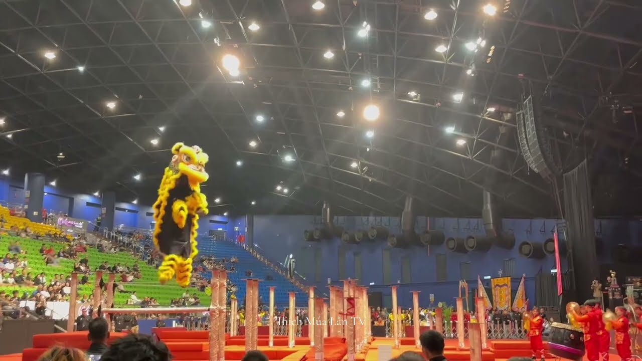 2025 Nhơn Nghĩa Đường thi đấu quốc tế tại giải 15th Genting World Liondance Championship Maylaysia