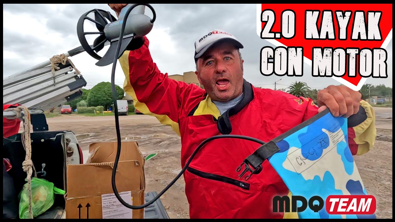 Kayak con motor lo que se viene en el 2026