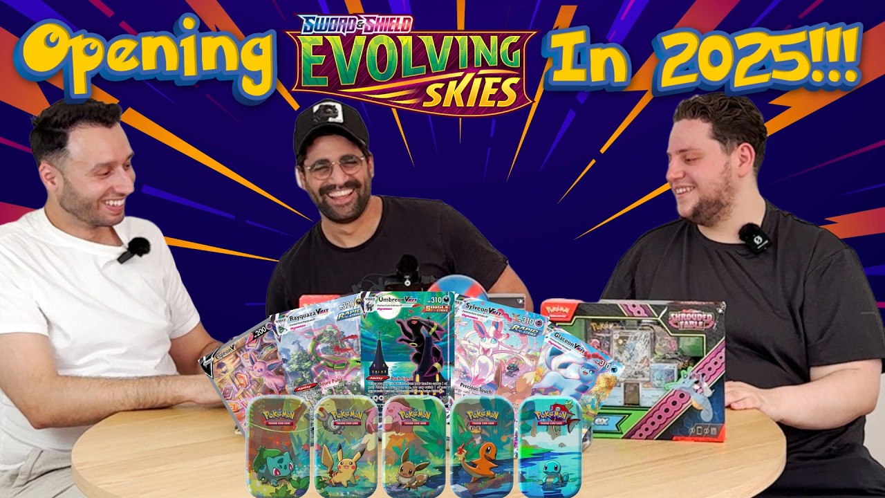 Evolving Skies for MSRP In 2025! | Friends of Kanto Mini Tin Opening