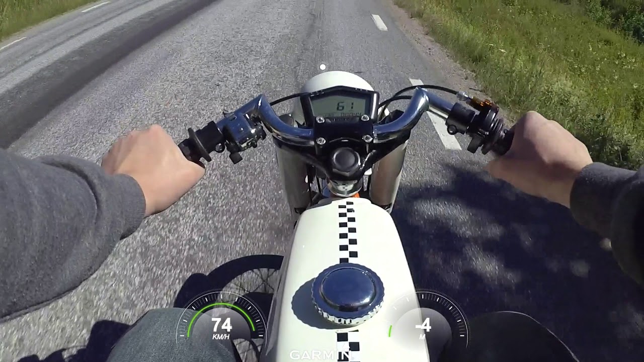 Testing Alukit 70cc Sachs 50s