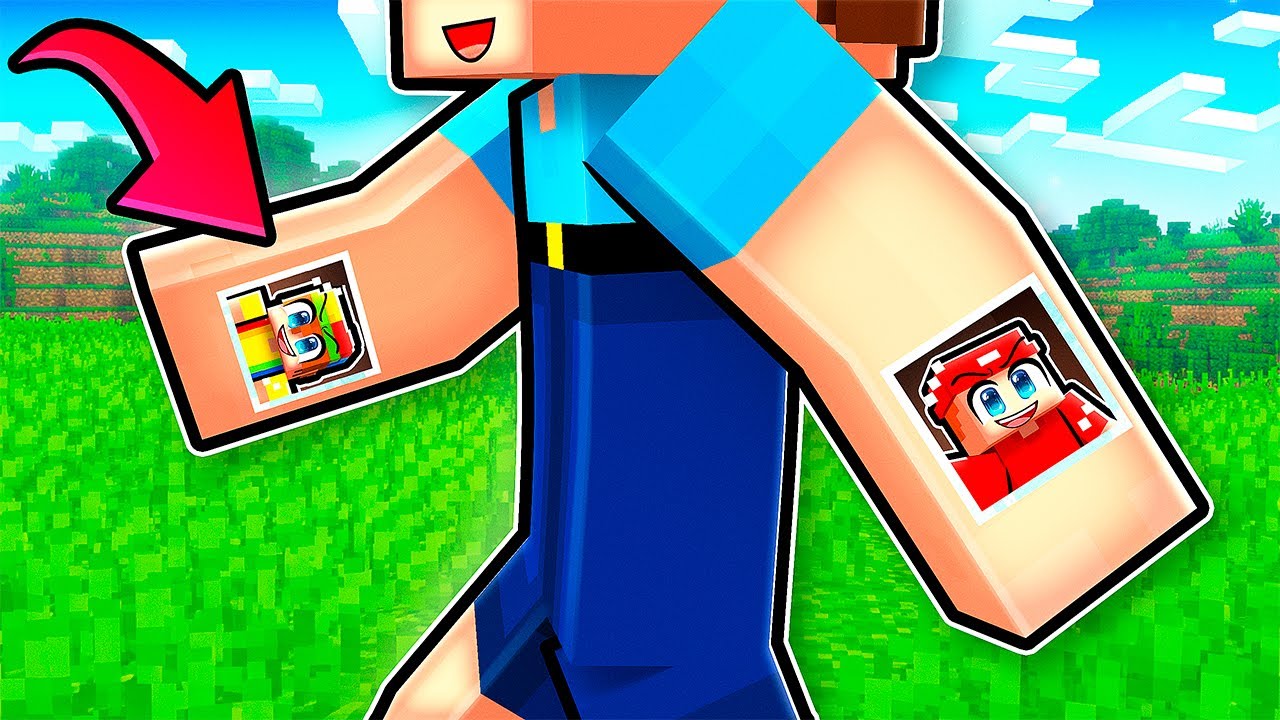 Johnny Built a House Inside Friends Hand in Minecraft!
