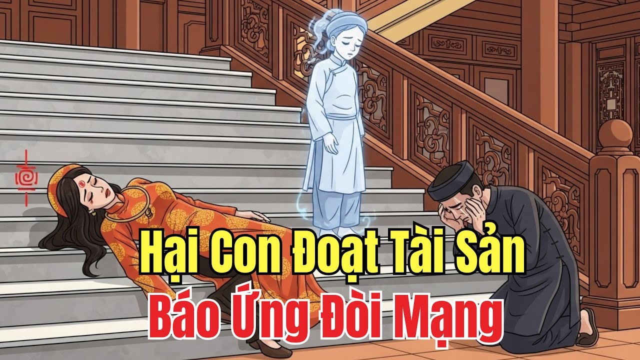 Chuyện Nhân Quả: Hại Con Đoạt Tài Sản – Báo Ứng Đòi Mạng Ngay Cầu Thang Đẫm Máu